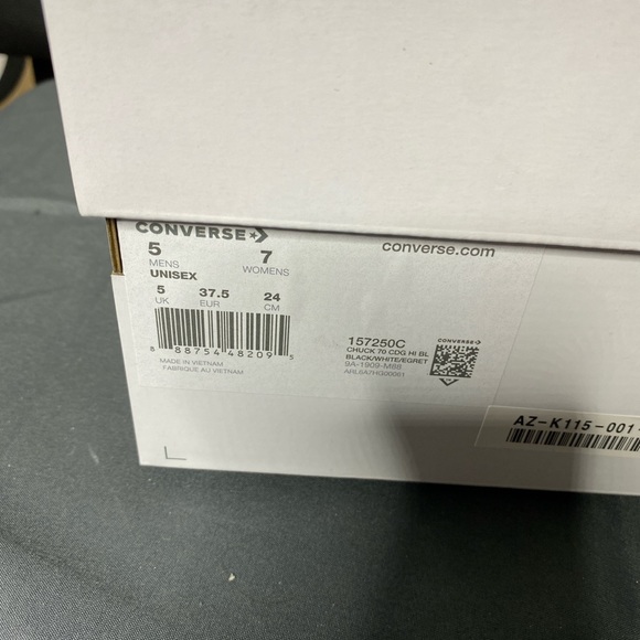 Comme Des Garçons Play Converses - Picture 4 of 4